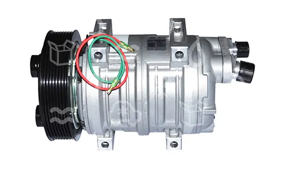kompresor UNI ZEXEL TM 21, řemenice 141 mm - PV8, 24V, připojení Příruba